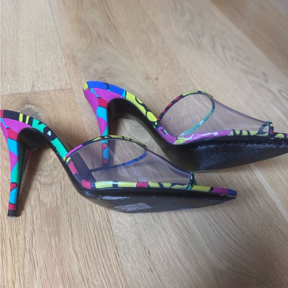 Saint Laurent Colorful Slides - Picture 2 of 7